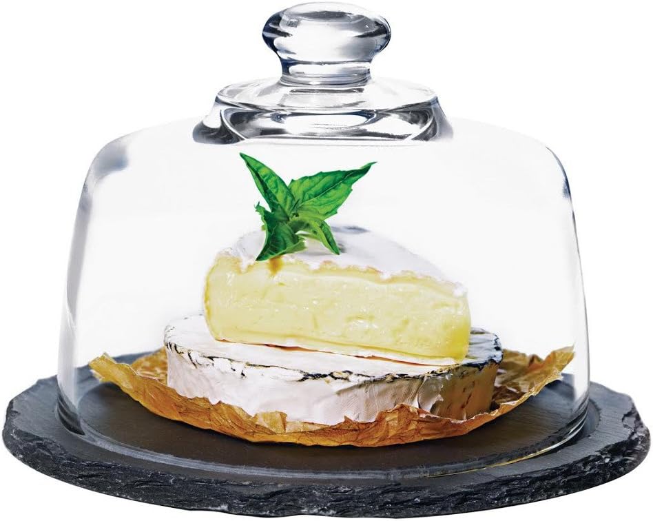 Glass Cheese Dome, 135 x 165mm - Premium Glassware from Chabrias Ltd - Just £19.99! Shop now at Chabrias Ltd
