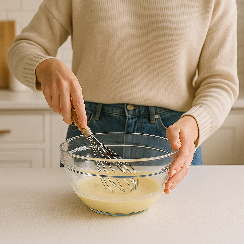 Mixing Bowl Batter Bowl, 2.5L - Premium Home from Chabrias Ltd - Just £8.99! Shop now at Chabrias Ltd