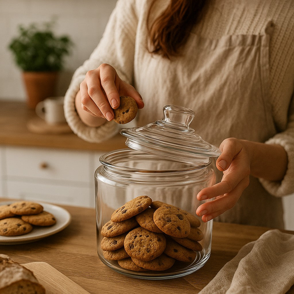 Glass Heritage Hill Jar, 3L - Premium Kitchen from Chabrias Ltd - Just £18.99! Shop now at Chabrias Ltd