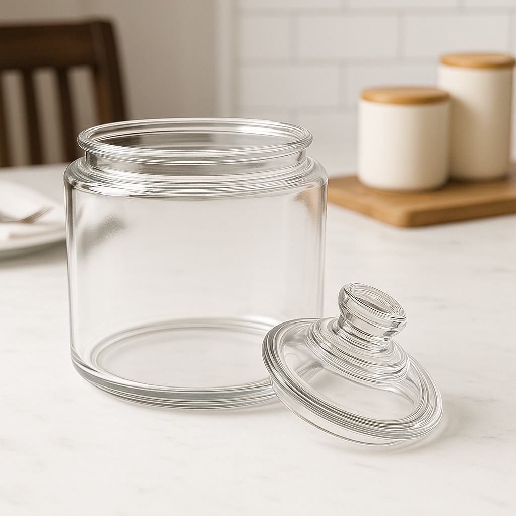 Glass Heritage Hill Jar, 3L - Premium Kitchen from Chabrias Ltd - Just £18.99! Shop now at Chabrias Ltd