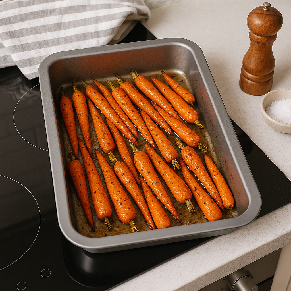 Non-Stick Baking Set, Roasting and Baking Trays, Extra Large, 43cm (2 piece) - Premium Home from Samuel Groves - Just £17.99! Shop now at Chabrias Ltd