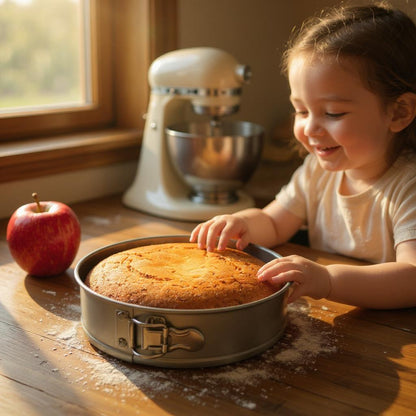 Non-Stick Springform Sandwich Cake Tin, 20cm - Premium Kitchen from Chabrias Ltd - Just £8.99! Shop now at Chabrias Ltd