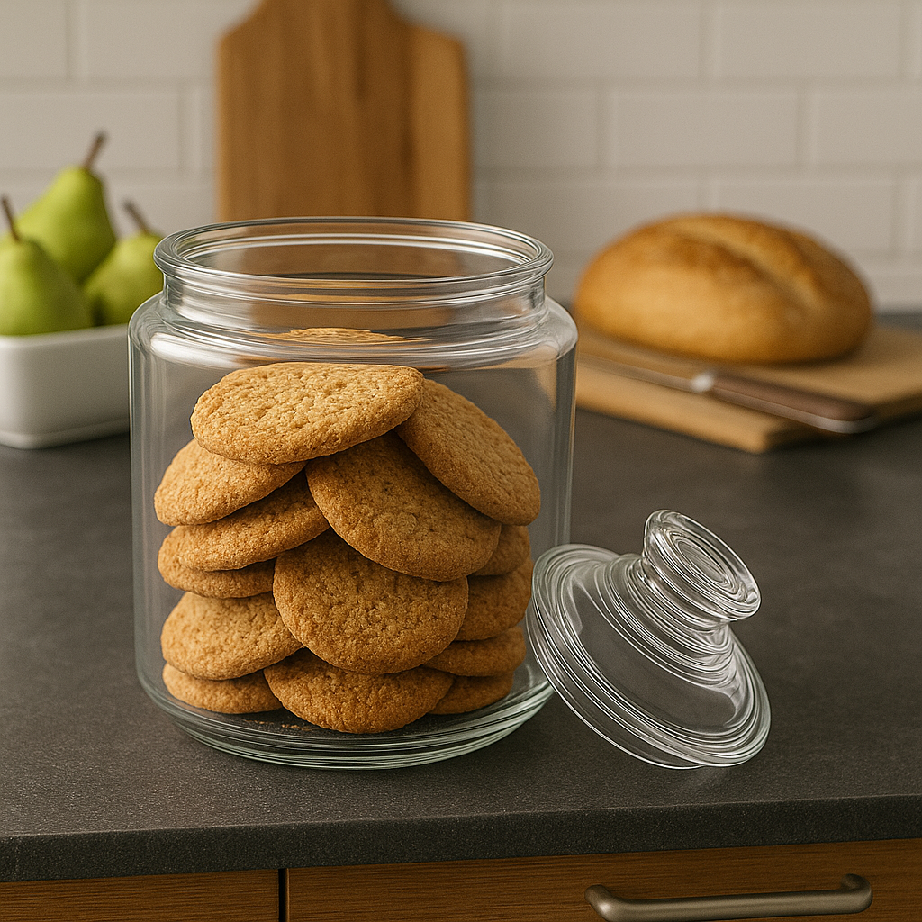 Glass Heritage Hill Jar, 3L - Premium Kitchen from Chabrias Ltd - Just £18.99! Shop now at Chabrias Ltd