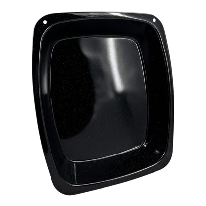 Vitreous Enamel Roasting Tray, Large (38cm) - Premium Kitchen from Chabrias Ltd - Just £13.99! Shop now at Chabrias Ltd