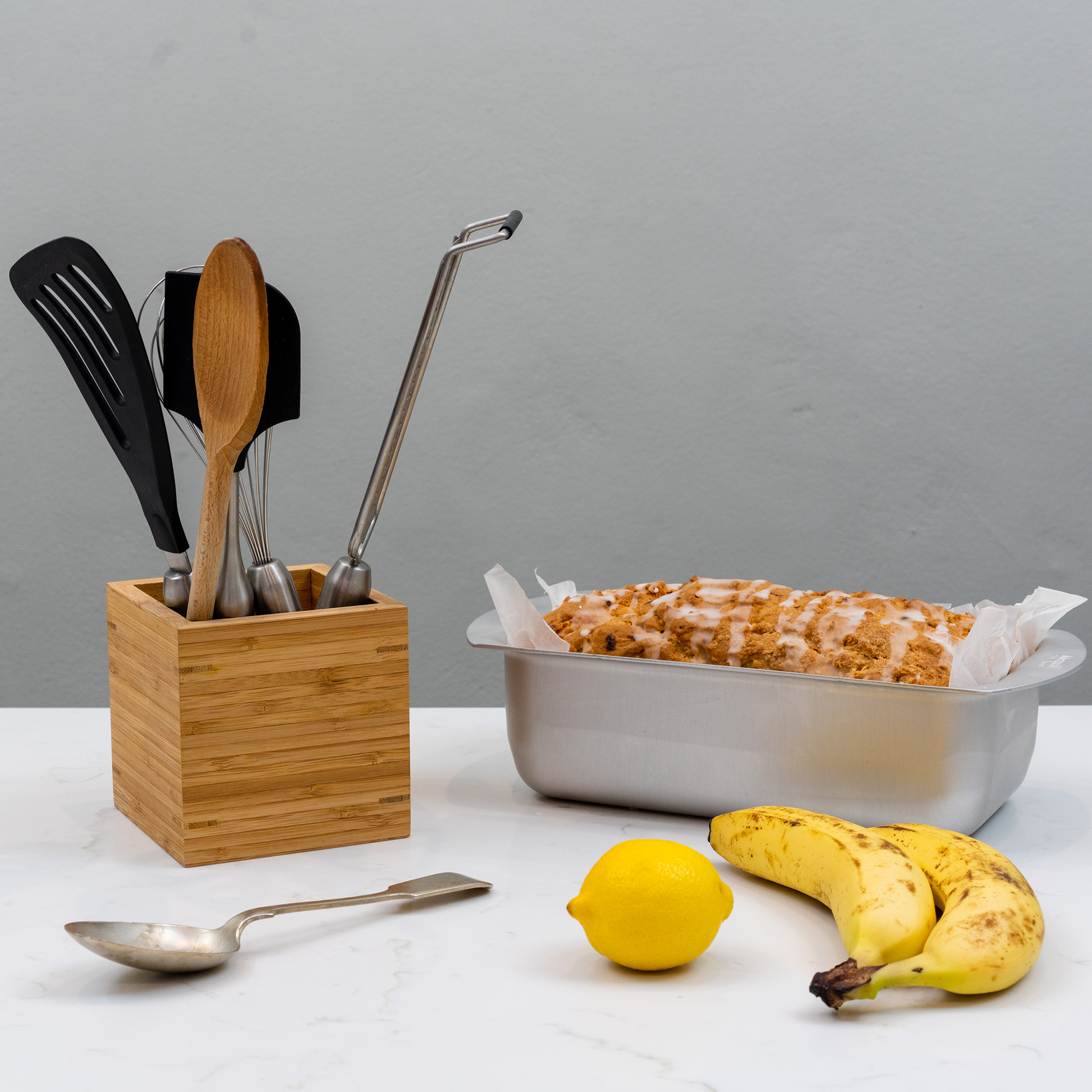 Silver Anodised Loaf Tin – 1lb – Made in England - Premium Home from Mermaid - Just £19.99! Shop now at Chabrias Ltd