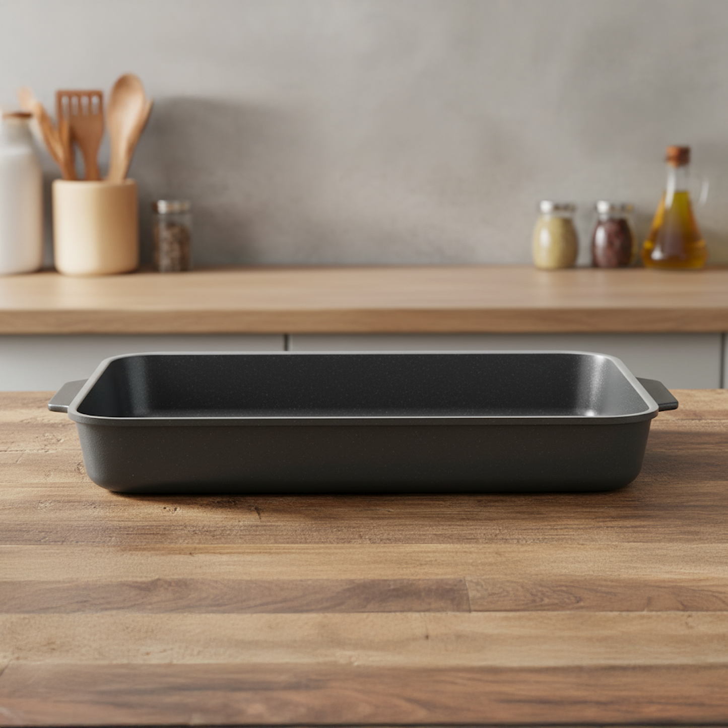 Cast Iron Griddle Roasting Tray – 32cm x 26cm - Premium Kitchen from Samuel Groves - Just £39.99! Shop now at Chabrias Ltd