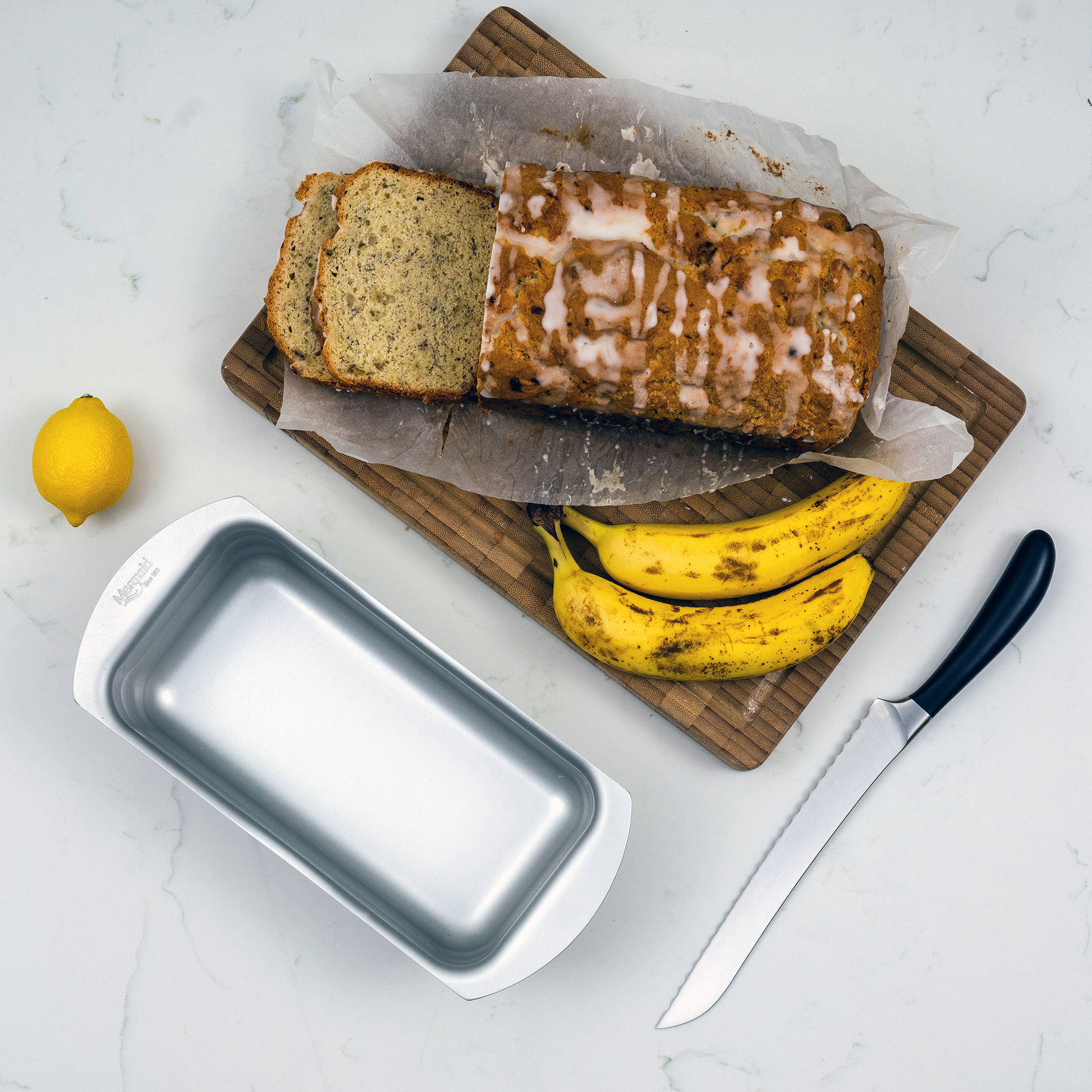 Silver Anodised Loaf Tin – 1lb – Made in England - Premium Home from Mermaid - Just £19.99! Shop now at Chabrias Ltd