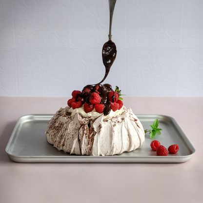 Silver Anodised Aluminium Baking Tray – 12" – Made in England - Premium Kitchen from Mermaid - Just £28.49! Shop now at Chabrias Ltd