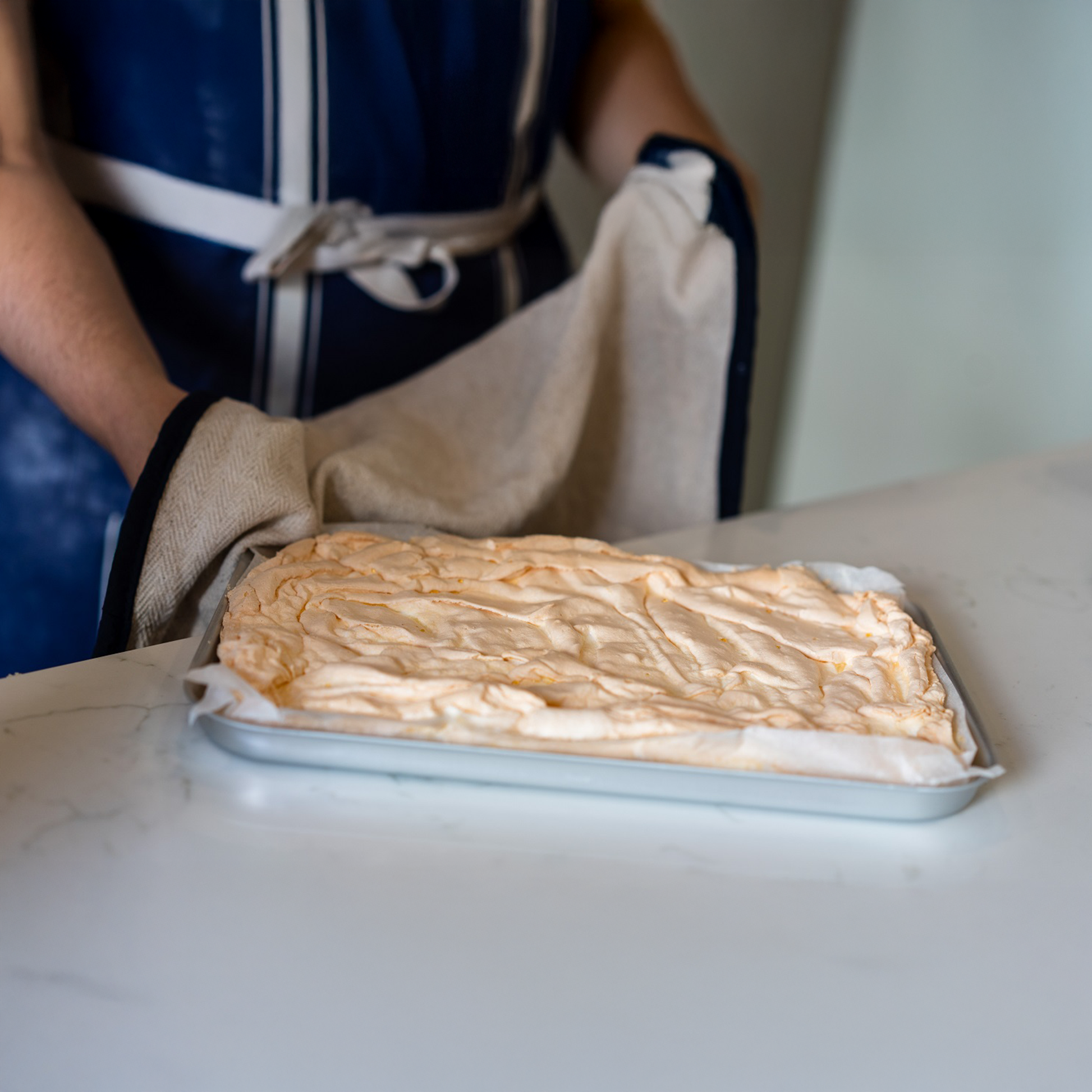 Silver Anodised Aluminium Baking Tray – 12" – Made in England - Premium Kitchen from Mermaid - Just £28.49! Shop now at Chabrias Ltd