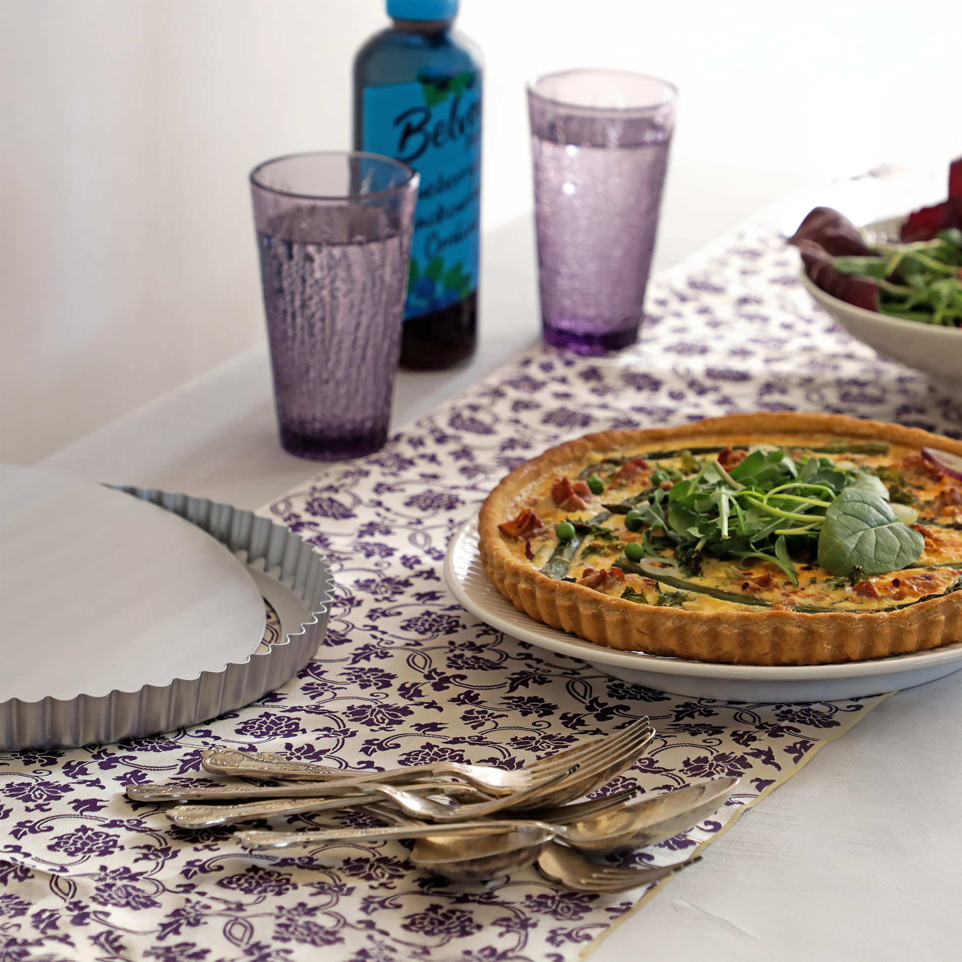 Silver Anodised Loose Base Fluted Flan Tin – 6" – Made in England - Premium Kitchen from Mermaid - Just £14.99! Shop now at Chabrias Ltd