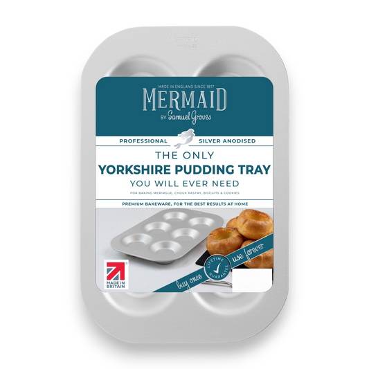 Silver Anodised Bun Tin – 6 Hole – Made in England - Premium Bakeware from Chabrias Ltd - Just £22.99! Shop now at Chabrias Ltd