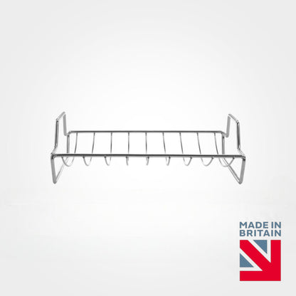 A Stainless Steel Roasting Rack, For 10" & 12" - Premium Home from Mermaid - Just £17.99! Shop now at Chabrias Ltd