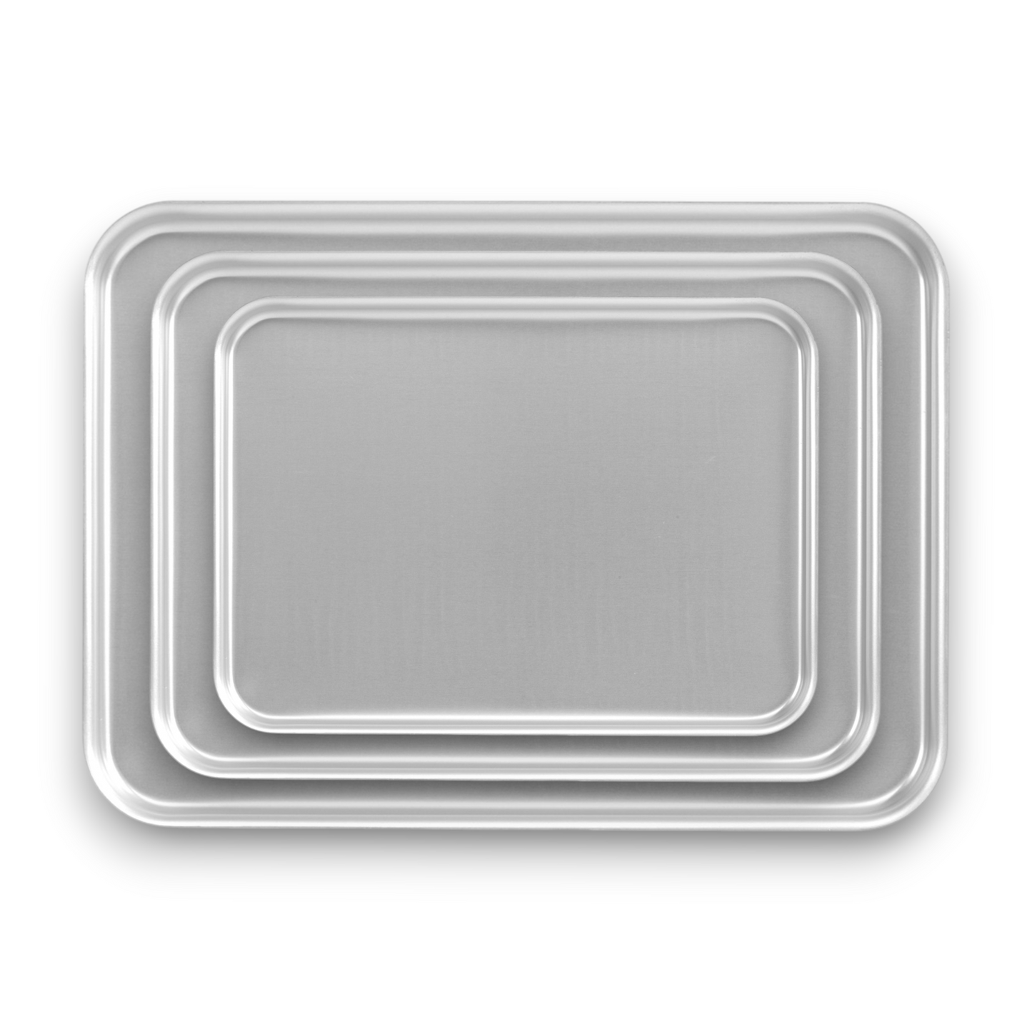 Silver Anodised Aluminium Baking Tray – 14" – Made in England - Premium Kitchen from Mermaid - Just £30.99! Shop now at Chabrias Ltd