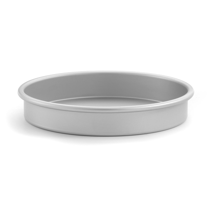 Silver Anodised Sandwich Tin – 7" – Fixed Base – Made in England - Premium Bakeware from Chabrias Ltd - Just £18.99! Shop now at Chabrias Ltd