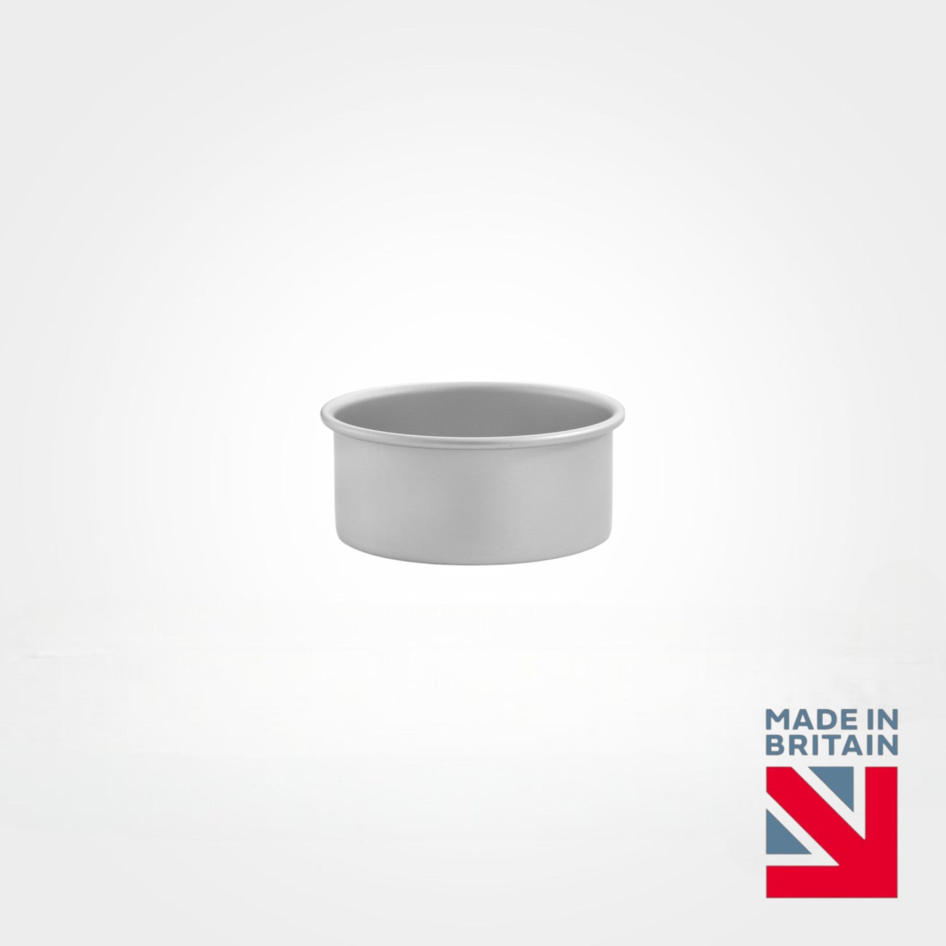 Silver Anodised Cake Tin, Fixed Base, 6" - Premium Home from Mermaid - Just £21.99! Shop now at Chabrias Ltd