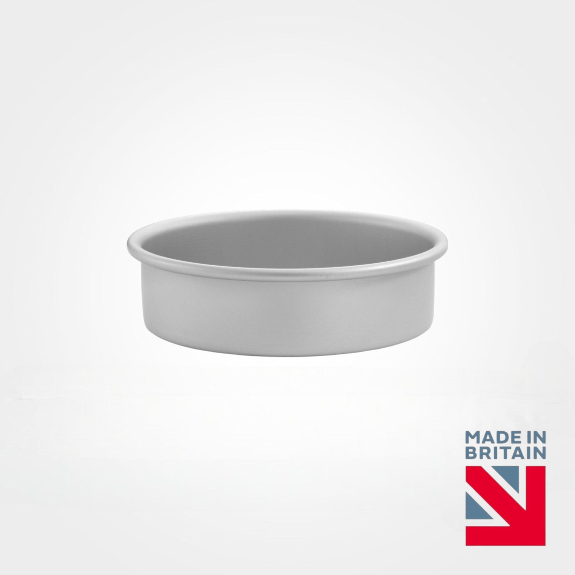 Silver Anodised Cake Tin, Fixed Base, 11" - Premium Home from Mermaid - Just £31.99! Shop now at Chabrias Ltd