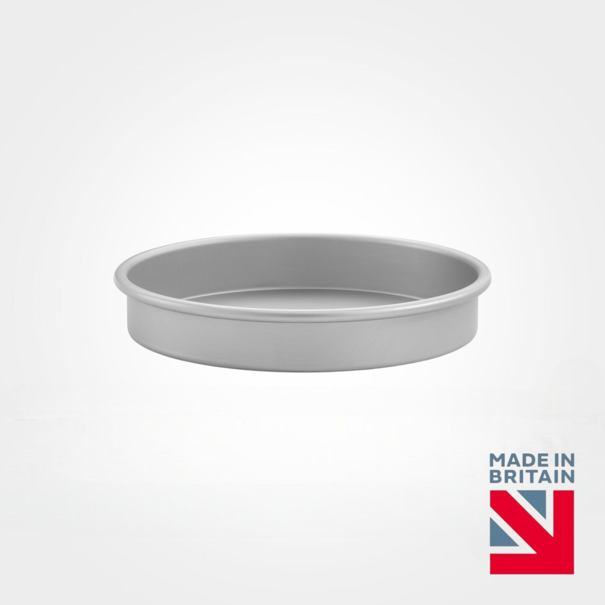 Silver Anodised Cake Tin, Fixed Base, 12" - Premium Home from Mermaid - Just £34.99! Shop now at Chabrias Ltd