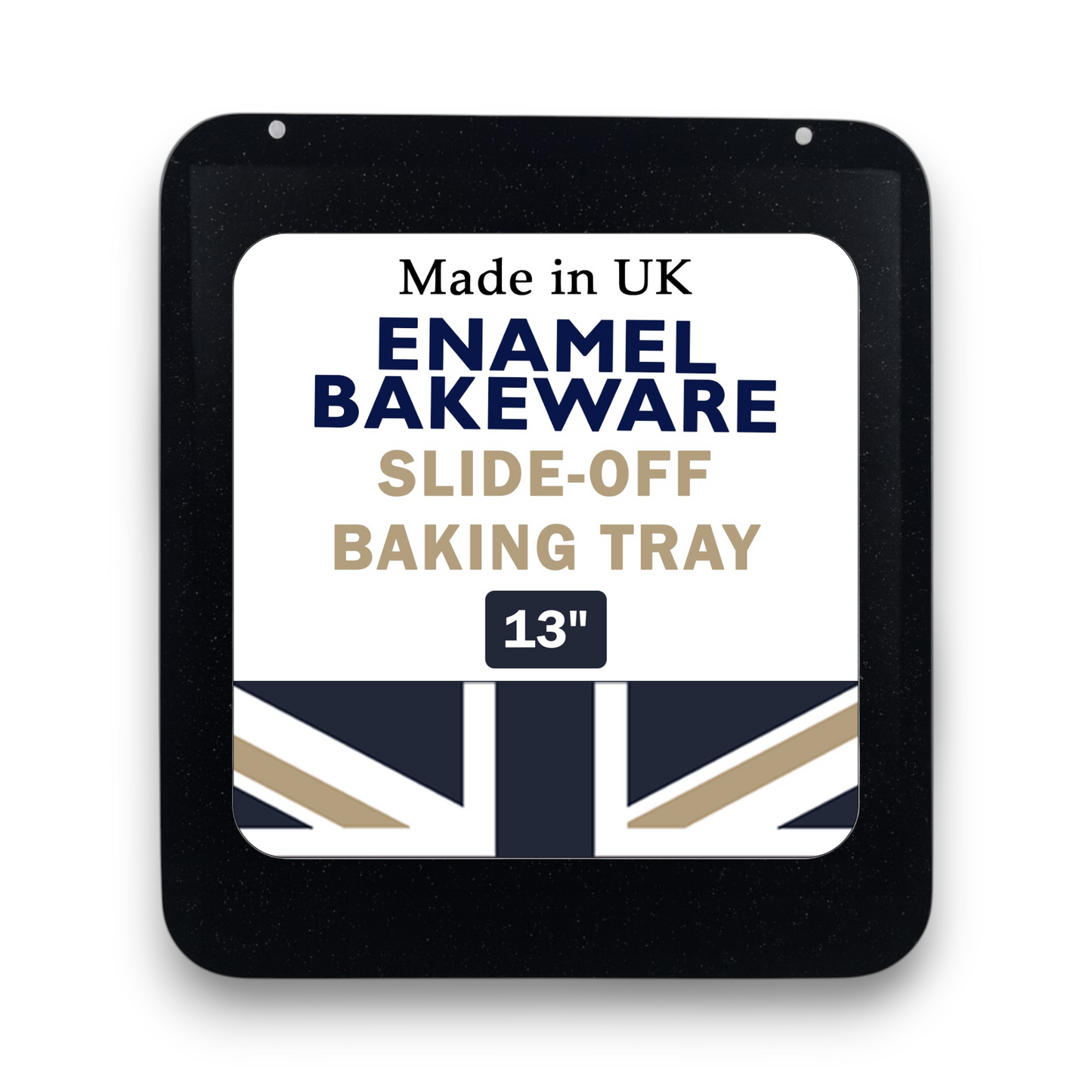 34cm Vitreous Enamel Baking Tray Cookie Sheet – Medium – Great British Bakeware - Premium Kitchen from Chabrias Ltd - Just £8.99! Shop now at Chabrias Ltd