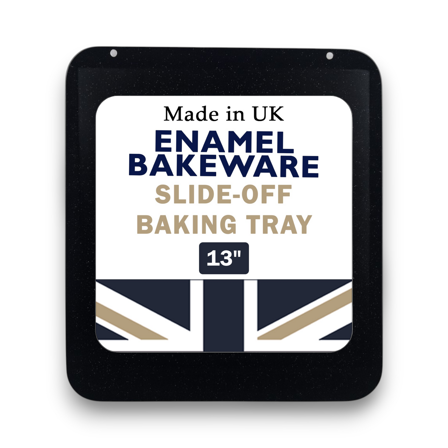 34cm Vitreous Enamel Baking Tray Cookie Sheet – Medium – Great British Bakeware - Premium Kitchen from Chabrias Ltd - Just £8.99! Shop now at Chabrias Ltd