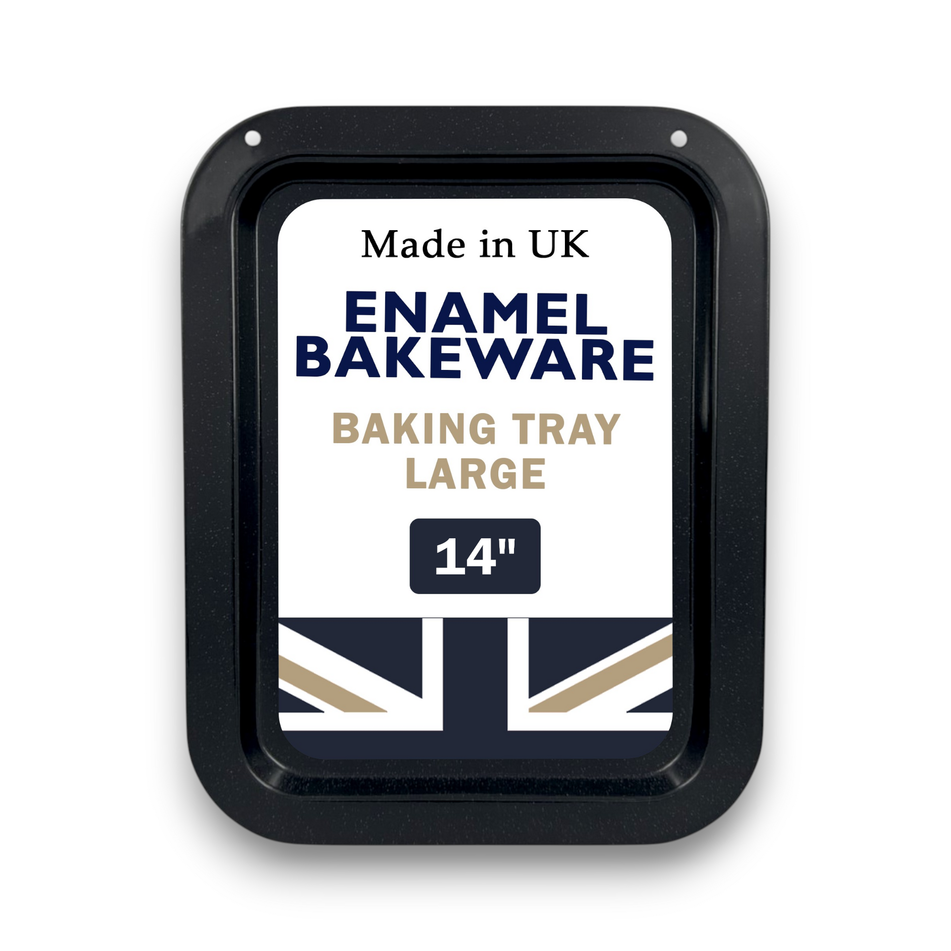 36cm Vitreous Enamel Oven Tray – Large – Great British Bakeware - Premium Home from Chabrias Ltd - Just £9.99! Shop now at Chabrias Ltd
