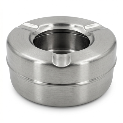 windproof stainless steel ashtray with lid outdoor use uk
