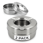 windproof stainless steel ashtray with lid outdoor use uk