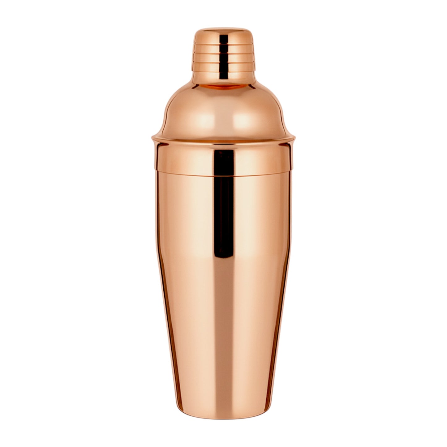 750ml Copper Plated Cocktail Shaker with Built-in Strainer – Professional 3-Piece Bar Tool - Premium Kitchen from Chabrias Ltd - Just £7.99! Shop now at Chabrias Ltd