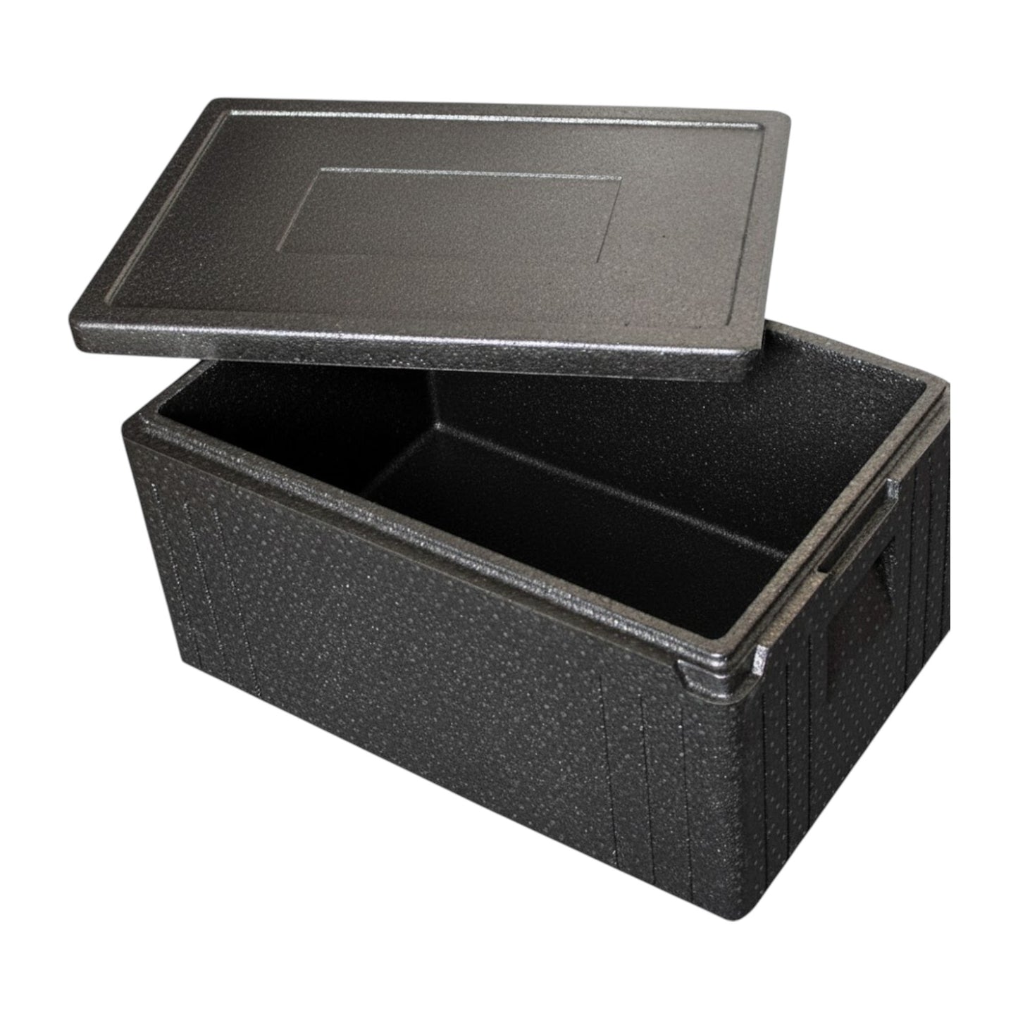 Black EPP catering box 45L for hot and cold food delivery UK