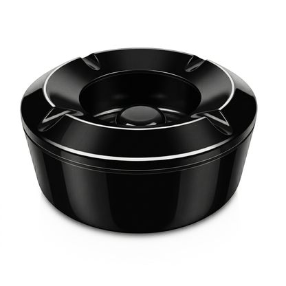 black ashtray set of 12 for restaurants patios and venues