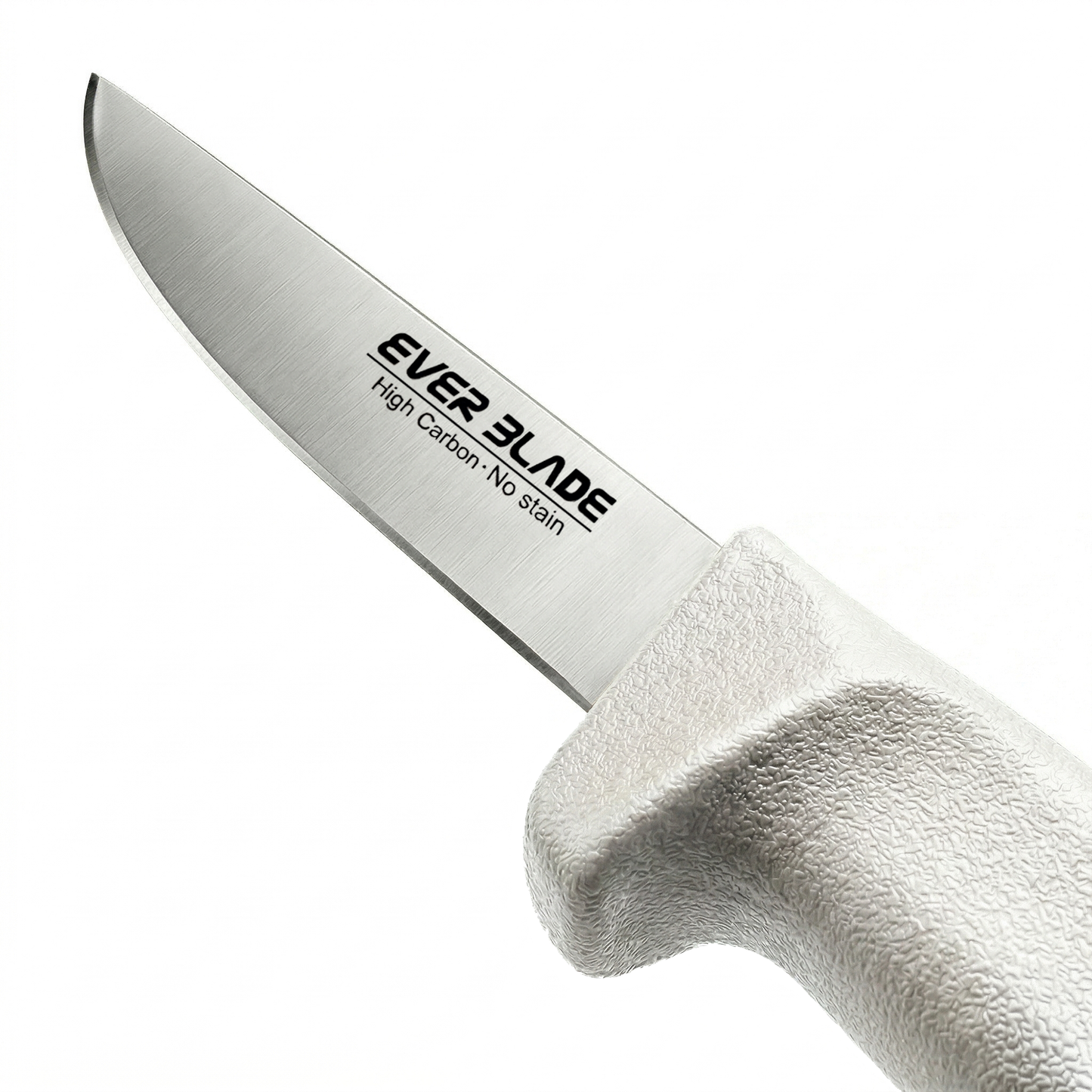 Paring knife slicing cheese on kitchen chopping board
