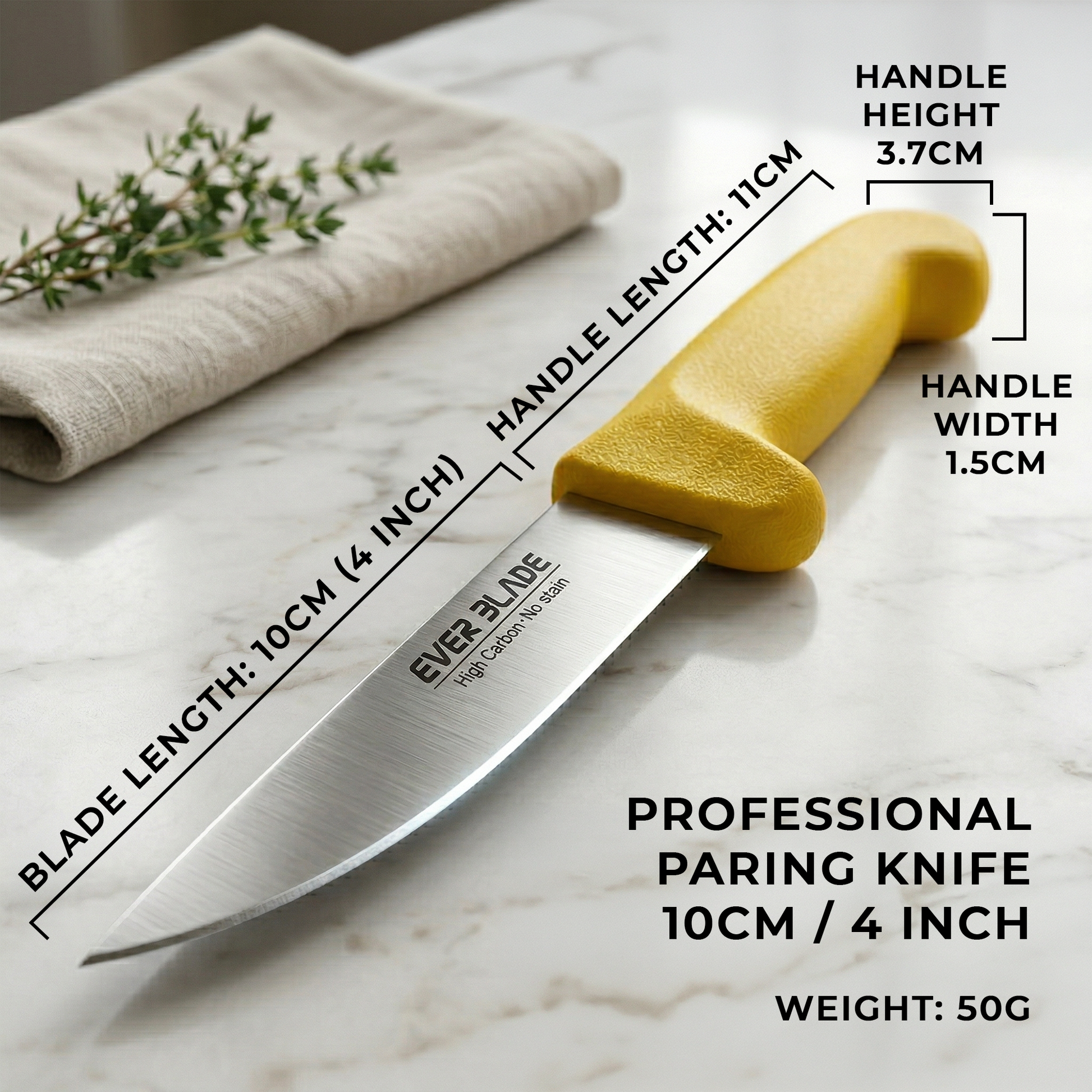 Paring knife trimming chicken breast on kitchen chopping board