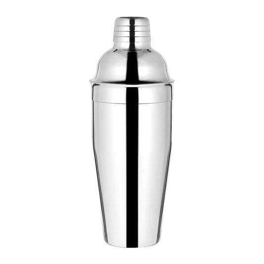 750ml Stainless Steel Cocktail Shaker with Built-in Strainer – Professional 3-Piece Bar TooL - Premium Kitchen from Chabrias Ltd - Just £7.99! Shop now at Chabrias Ltd