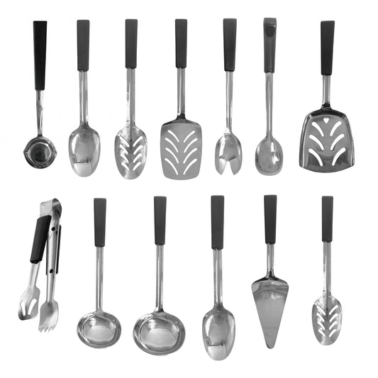 Le Buffet 13-Piece Stainless Steel Kitchen Utensil Set - Premium Kitchen from Chabrias Ltd - Just £58.99! Shop now at Chabrias Ltd