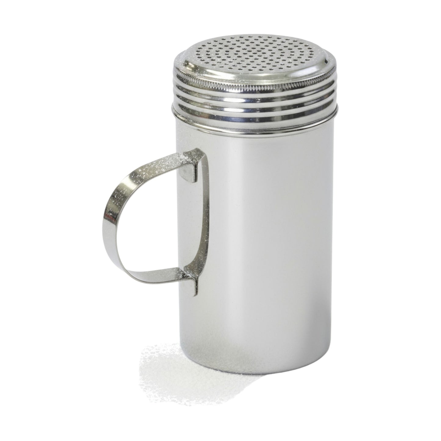 16 oz Stainless Steel Flour & Sugar Dredger with Handle and Perforated Lid - Premium Home from Chabrias Ltd - Just £7.99! Shop now at Chabrias Ltd