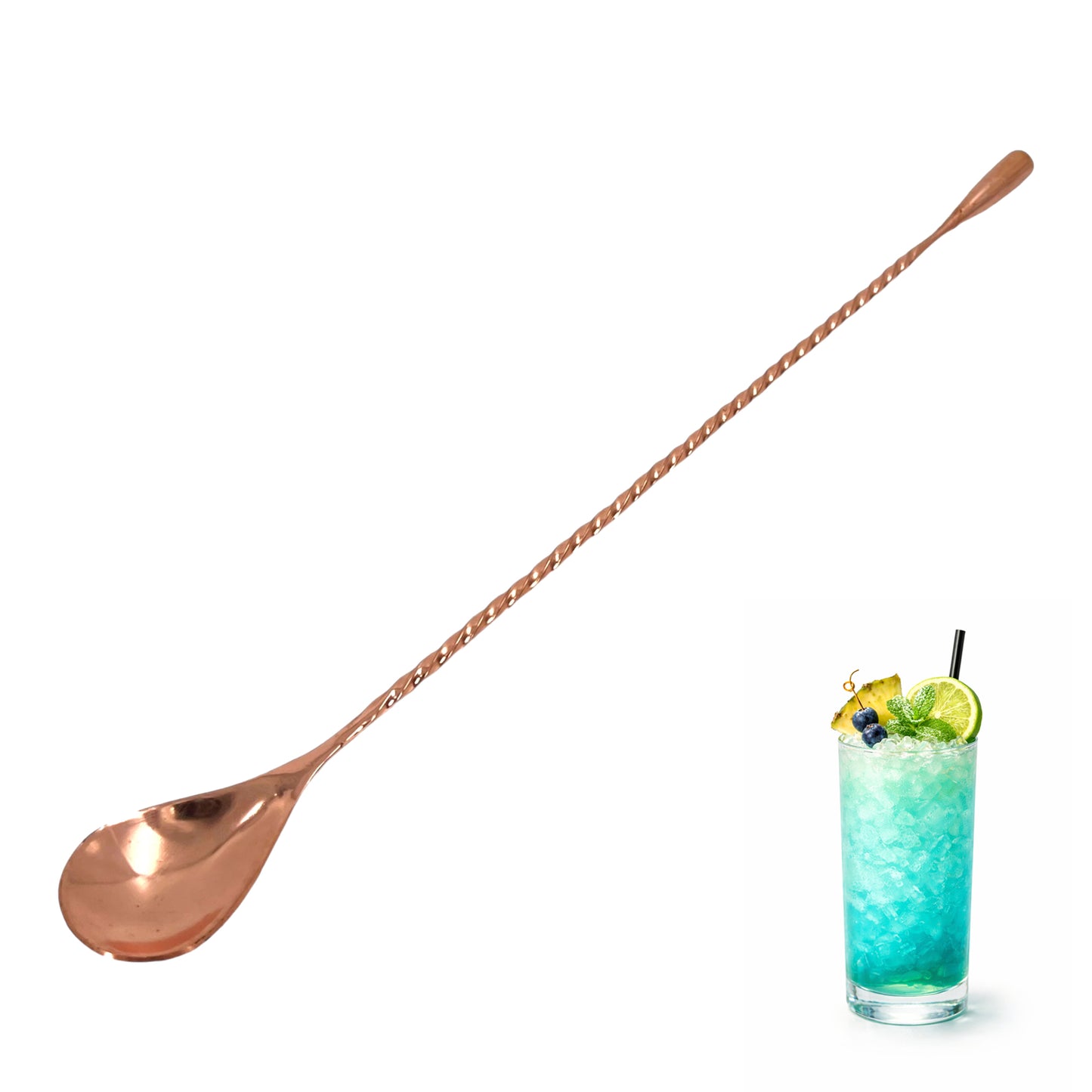 Cocktail Accessories Bar Muddler, Spoon, Stainless Steel Finish, Cocktail Accessories & Tools
