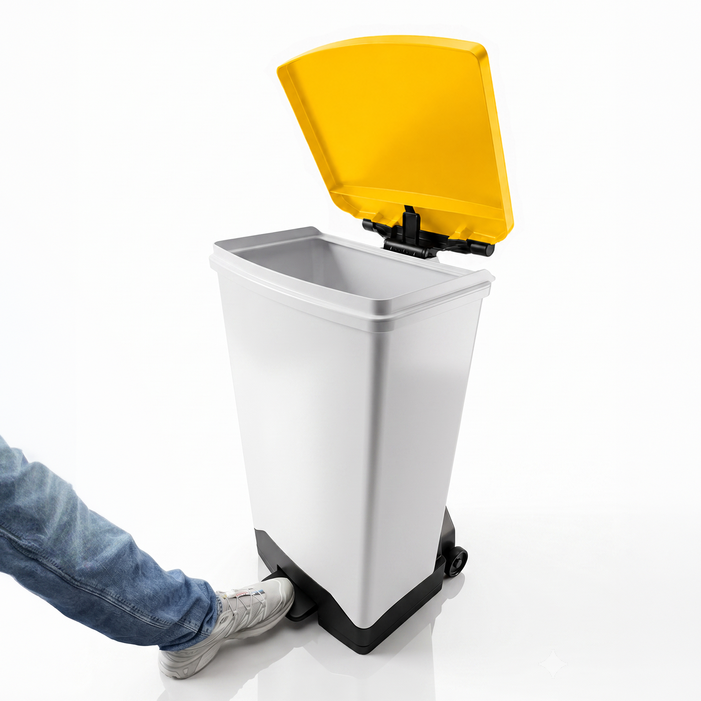 70 Litre Fire Retardant Plastic Sack Holder with Tiger Lid for NHS Healthcare Waste