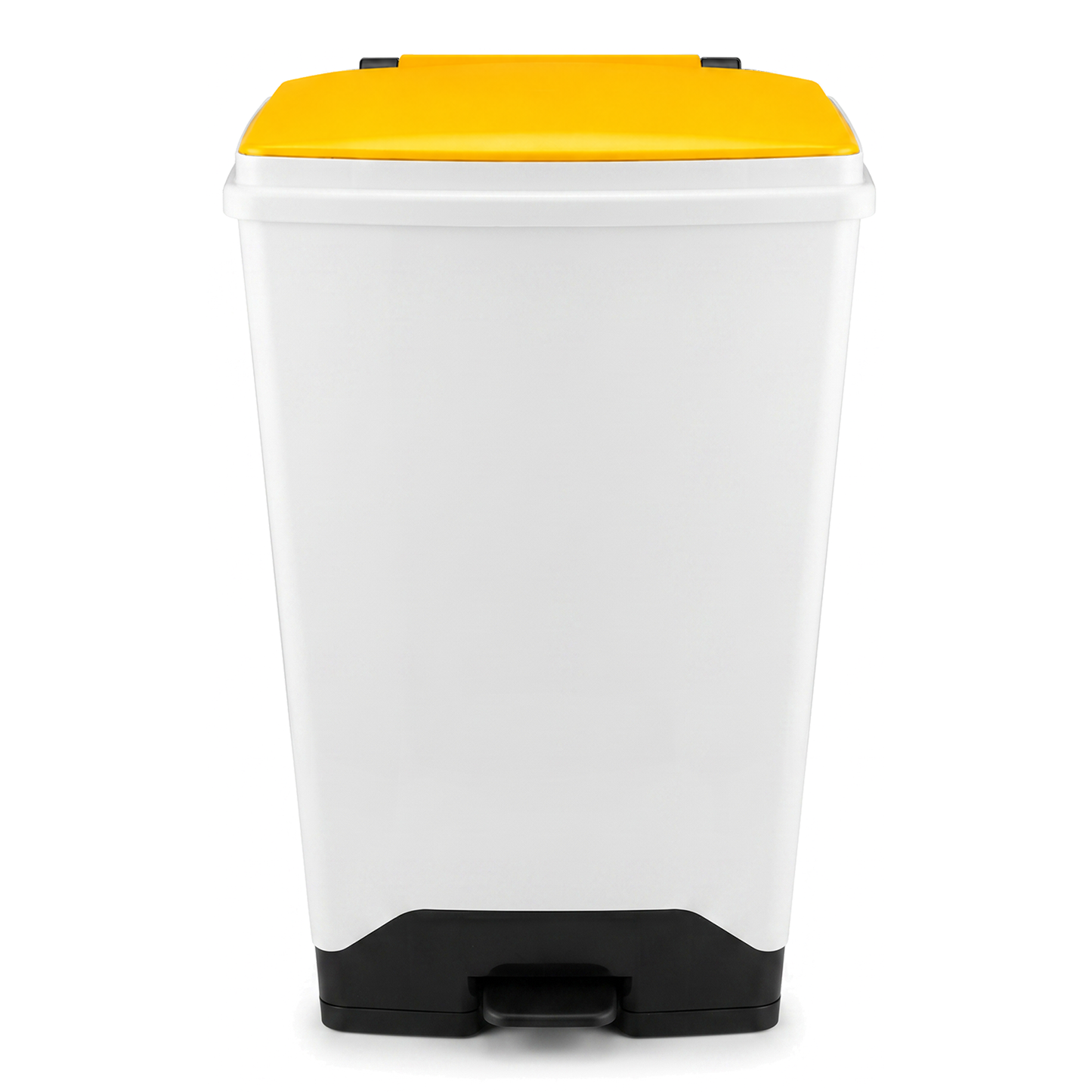 70 Litre Fire Retardant Plastic Sack Holder with Yellow Lid for NHS Healthcare Waste
