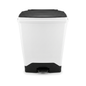 42 Litre Fire Retardant Plastic Sack Holder with Black Lid for NHS Healthcare Waste