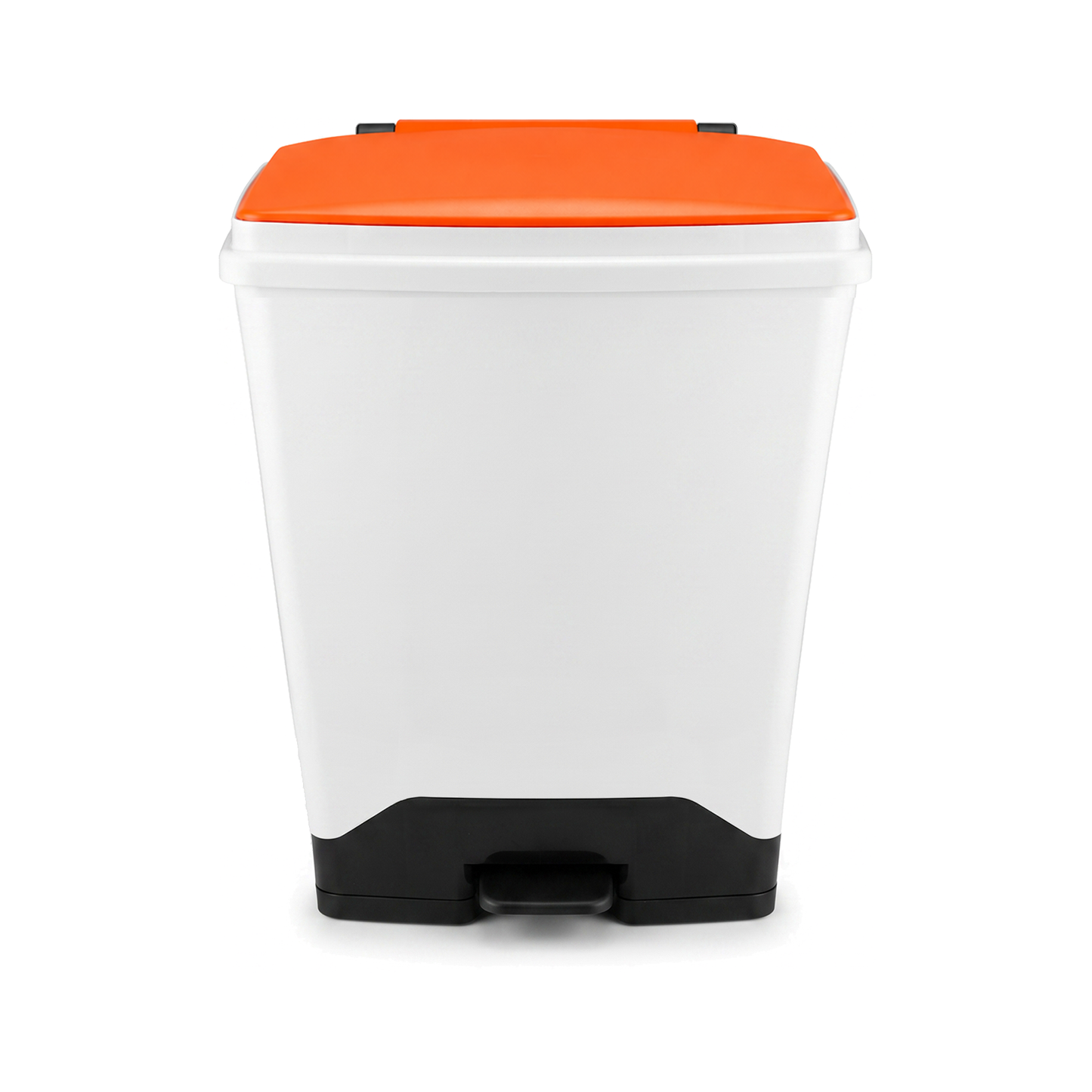 42 Litre Fire Retardant Plastic Sack Holder with Orange Lid for NHS Healthcare Waste