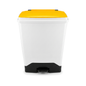 42 Litre Fire Retardant Plastic Sack Holder with Yellow Lid for NHS Healthcare Waste