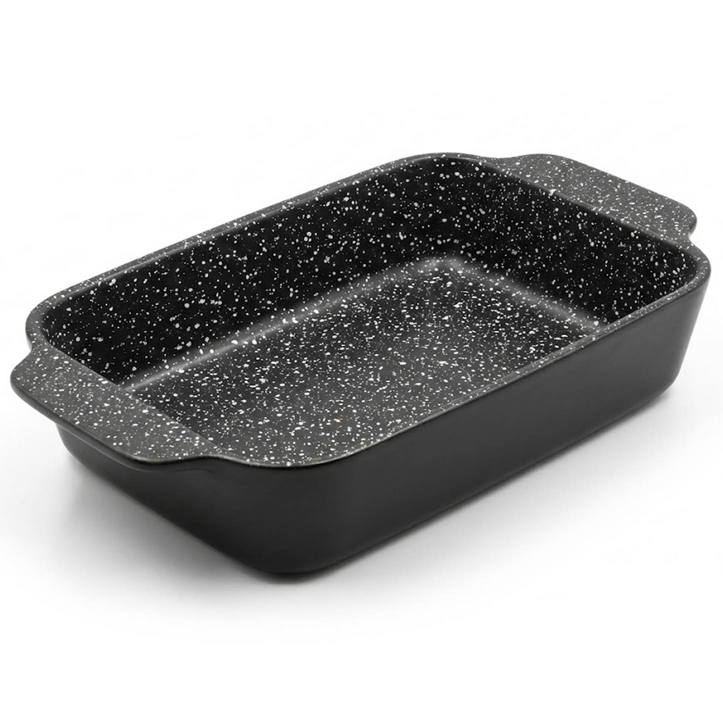31cm rectangular ceramic roasting dish front view