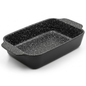 31cm rectangular ceramic roasting dish front view