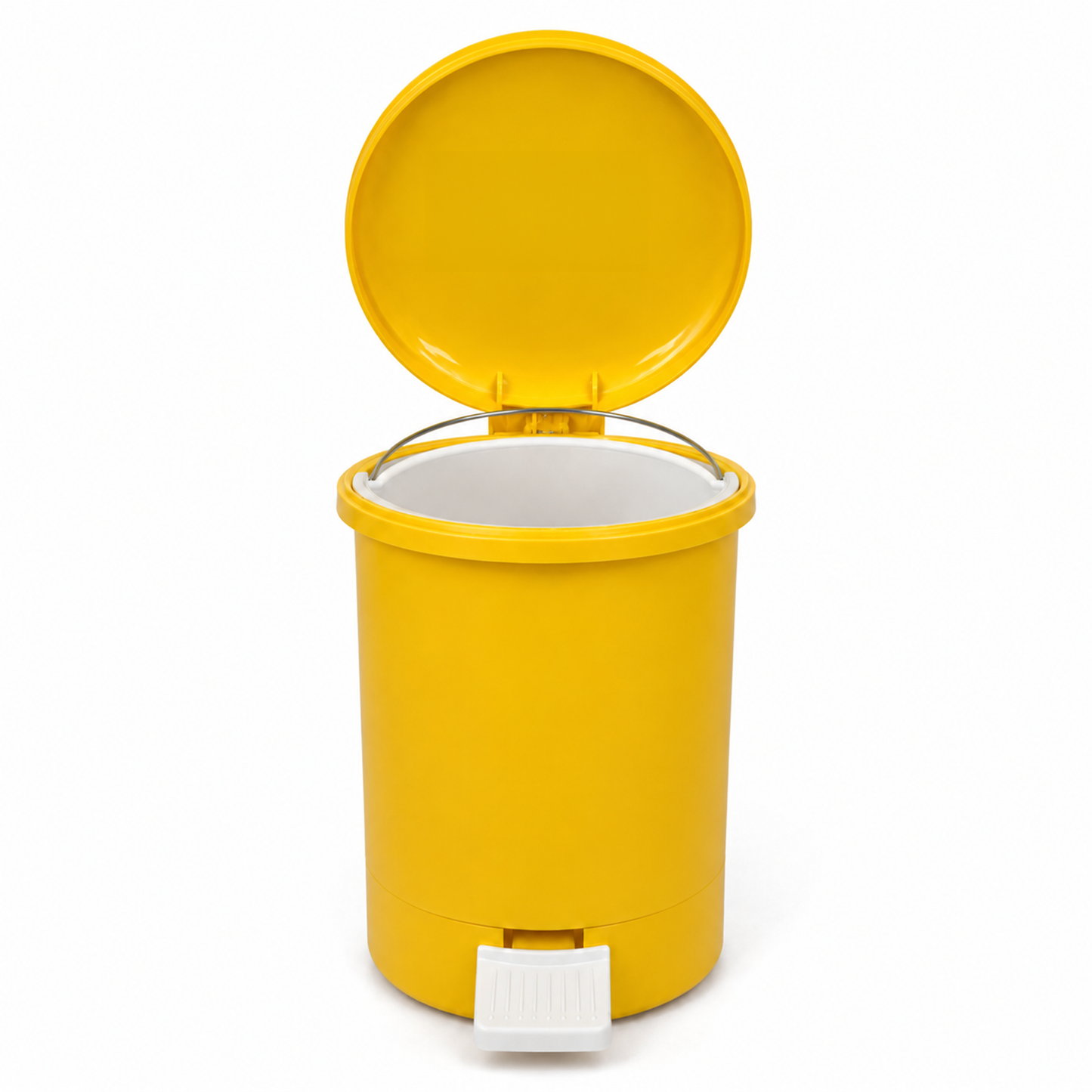 Chabrias Ltd 20 litre yellow clinical waste bin for indoor use