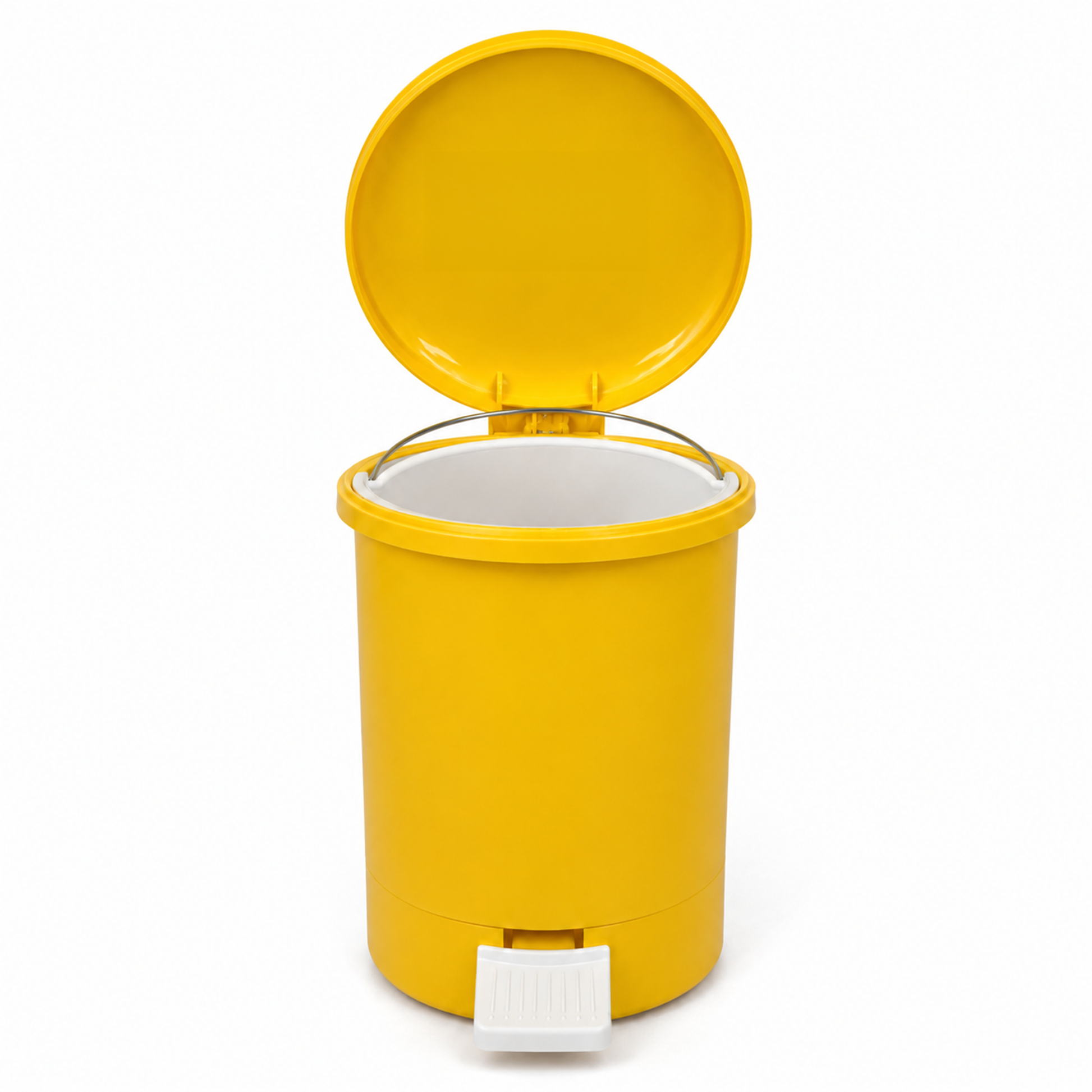 Chabrias Ltd 6 pack yellow clinical waste bins for indoor use