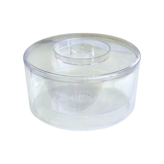 10 Litre Plastic Ice Bucket With Lid & Removable Draining Liner Clear - Premium Home from Chabrias Ltd - Just £18.99! Shop now at Chabrias Ltd