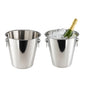 Stainless Steel 5 Litre Ice Bucket – Sleek Metal Design for Wine, Champagne & Beverages - Premium Kitchen from Chabrias Ltd - Just £8.99! Shop now at Chabrias Ltd