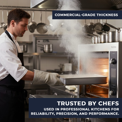 Samuel Groves Professional Aluminium Deep Roasting Tray - 12" - Made in England - Premium Kitchen from Chabrias Ltd - Just £13.99! Shop now at Chabrias Ltd