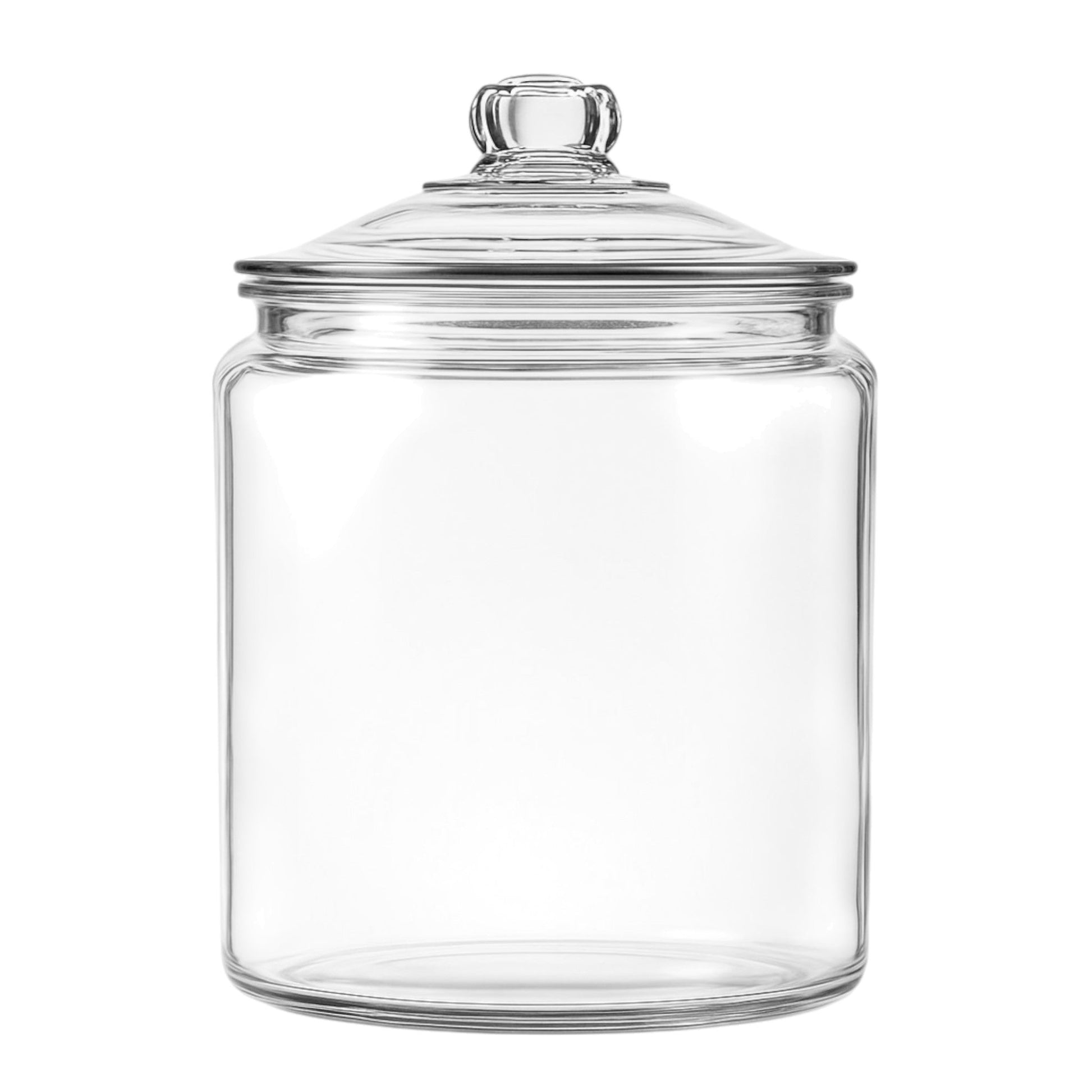 Glass Heritage Hill Jar, 2L (2 pack) - Premium Home from Chabrias Ltd - Just £29.99! Shop now at Chabrias Ltd