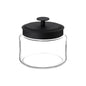 Montana Glass Jar with Matte Black Sealed Lid, 48oz (4 pack) - Premium Home from Chabrias Ltd - Just £69.99! Shop now at Chabrias Ltd