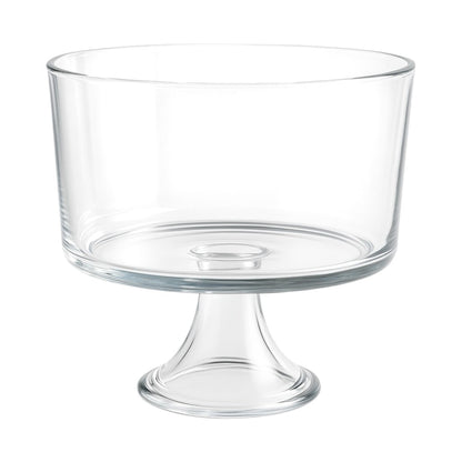 Footed Trifle Bowl Thick Glass, 2L - Premium Kitchen from Chabrias Ltd - Just £23.99! Shop now at Chabrias Ltd
